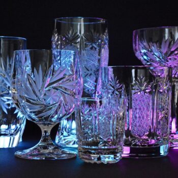 taças de cristal