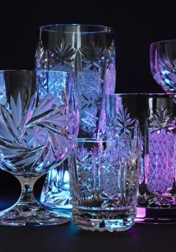 taças de cristal